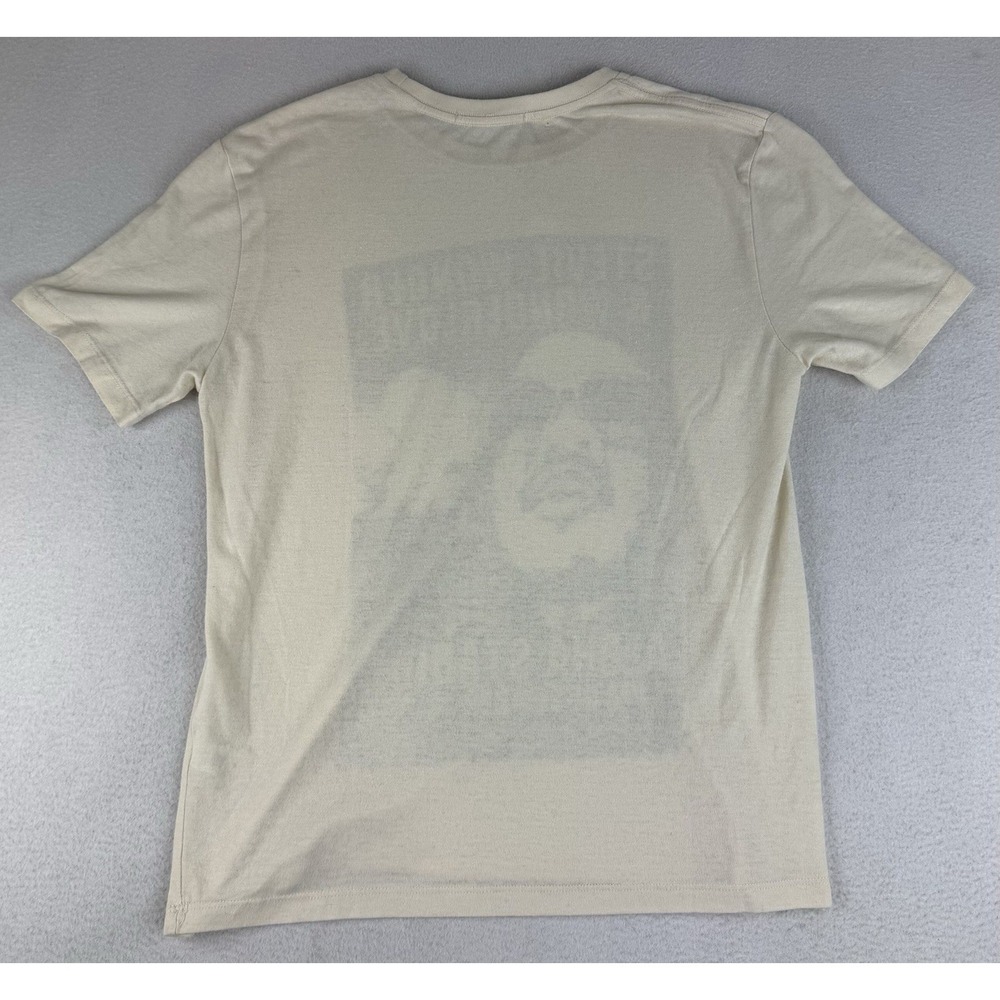 Marine Layer cream Stevie Wonder 1982 Aloha Stadium graphic NWT‎ Size XS $68 - Picture 11 of 12